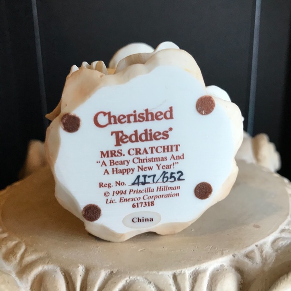 Cherished Teddies Christmas Figurine - Picture 7 of 7